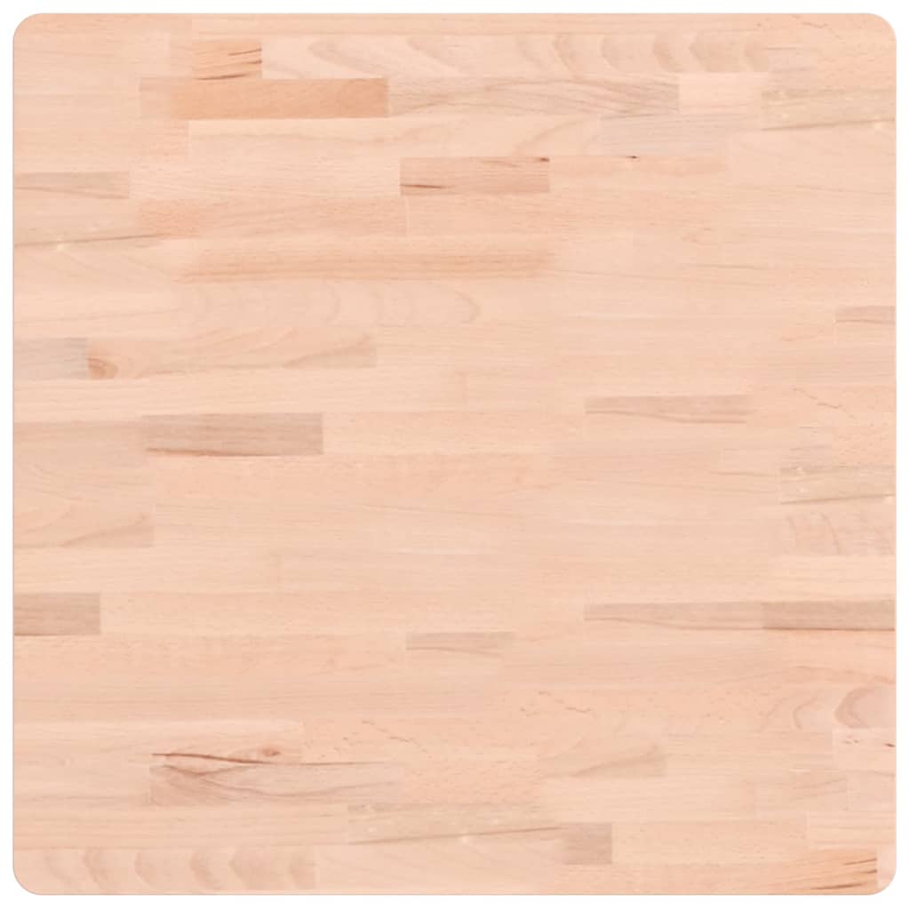 vidaXL Blat do stolika, 60x60x1,5 cm, kwadratowy, lite drewno bukowe