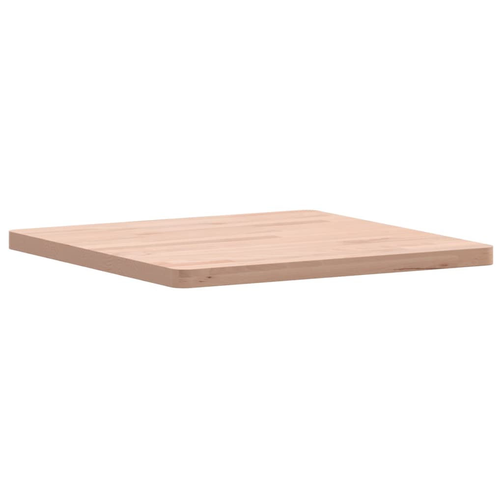 vidaXL Blat do stolika, 50x50x2,5 cm, kwadratowy, lite drewno bukowe