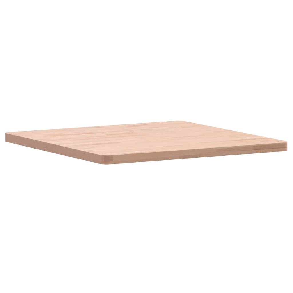 vidaXL Blat do stolika, 60x60x2,5 cm, kwadratowy, lite drewno bukowe