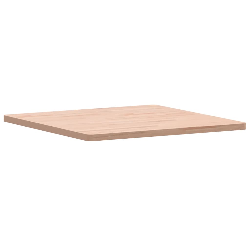 vidaXL Blat do stołu, 70x70x2,5 cm, kwadratowy, lite drewno bukowe