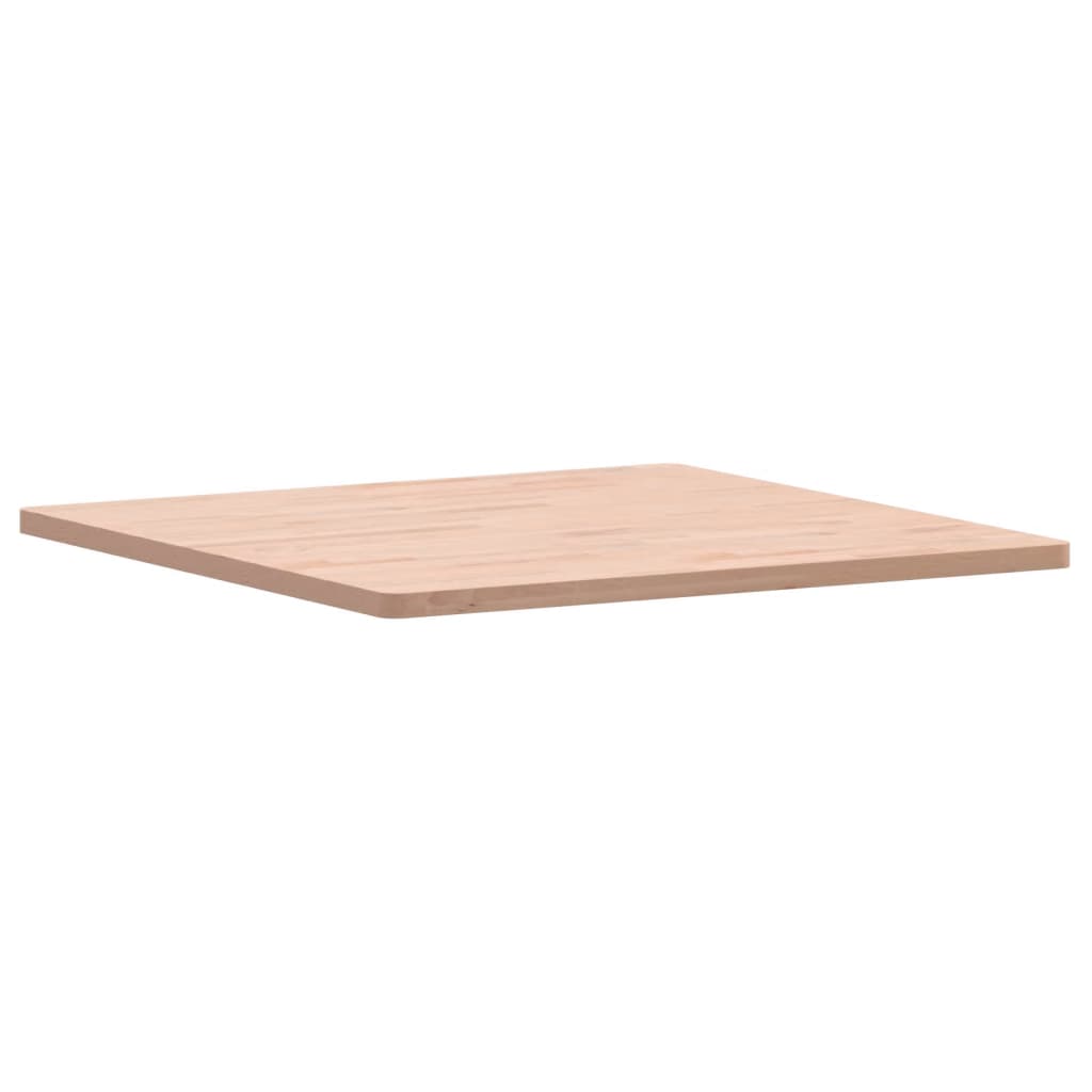 vidaXL Blat do stołu, 80x80x2,5 cm, kwadratowy, lite drewno bukowe