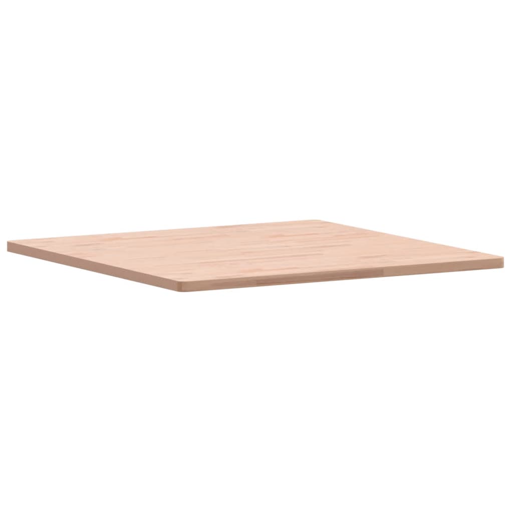vidaXL Blat do stołu, 90x90x2,5 cm, kwadratowy, lite drewno bukowe