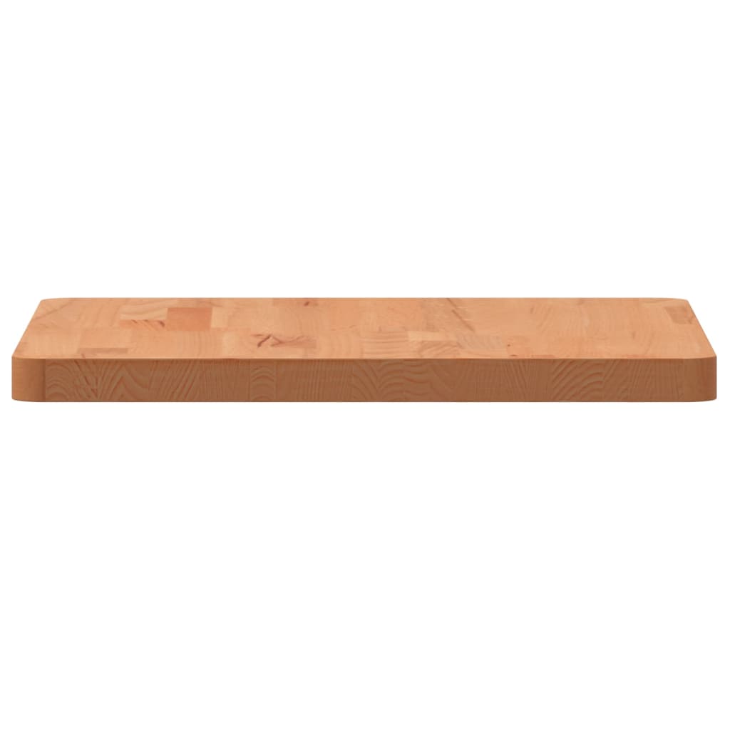 vidaXL Blat do stolika, 40x40x2,5 cm, kwadratowy, lite drewno bukowe