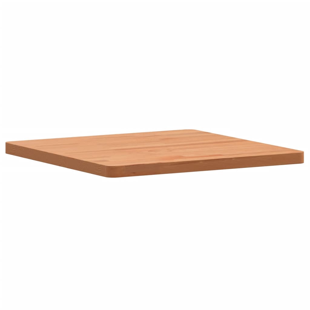 vidaXL Blat stołu, 50x50x2,5 cm, kwadratowy, lite drewno bukowe