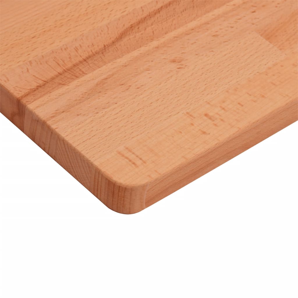 vidaXL Blat stołu, 90x90x2,5 cm, kwadratowy, lite drewno bukowe