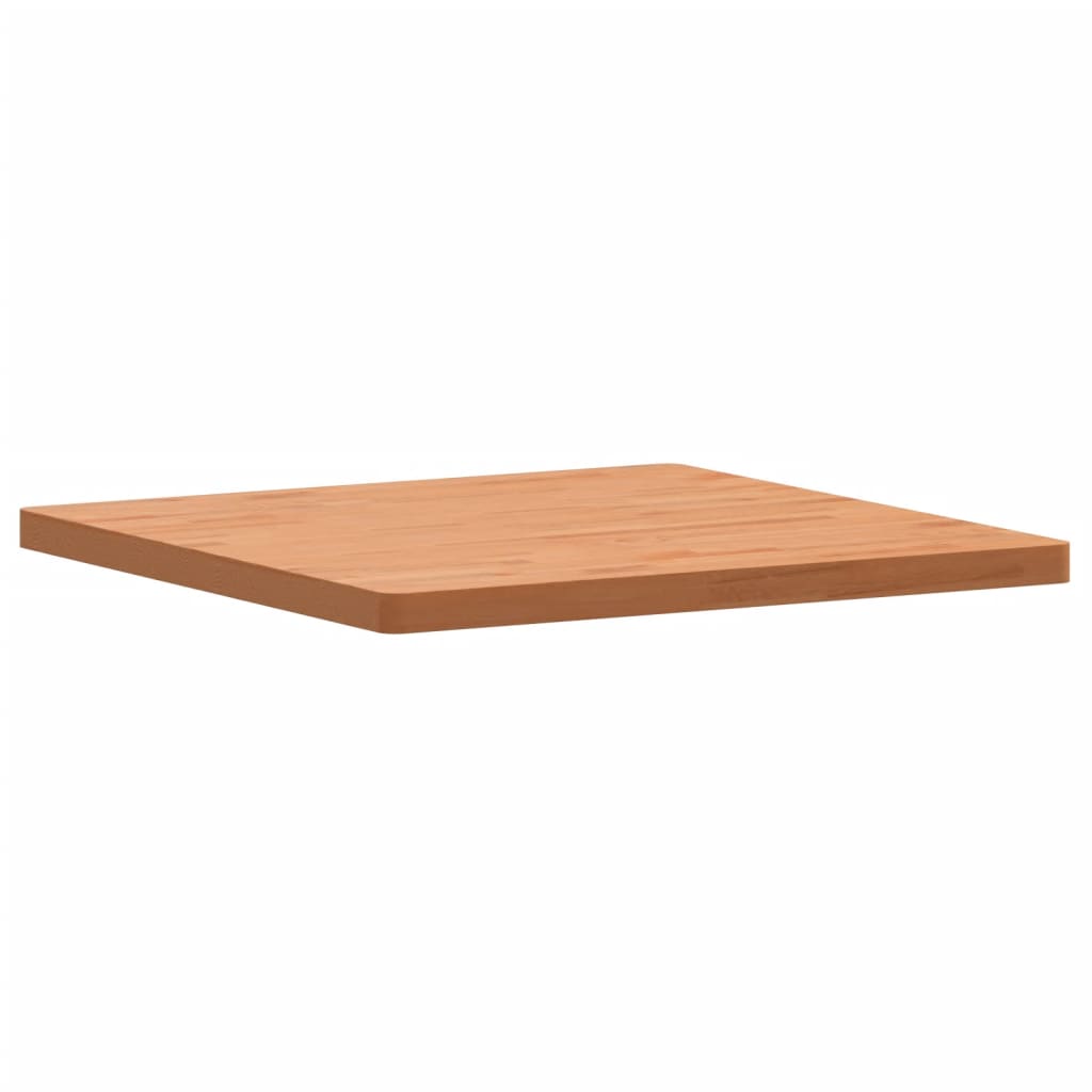 vidaXL Blat stołu, 80x80x4 cm, kwadratowy, lite drewno bukowe