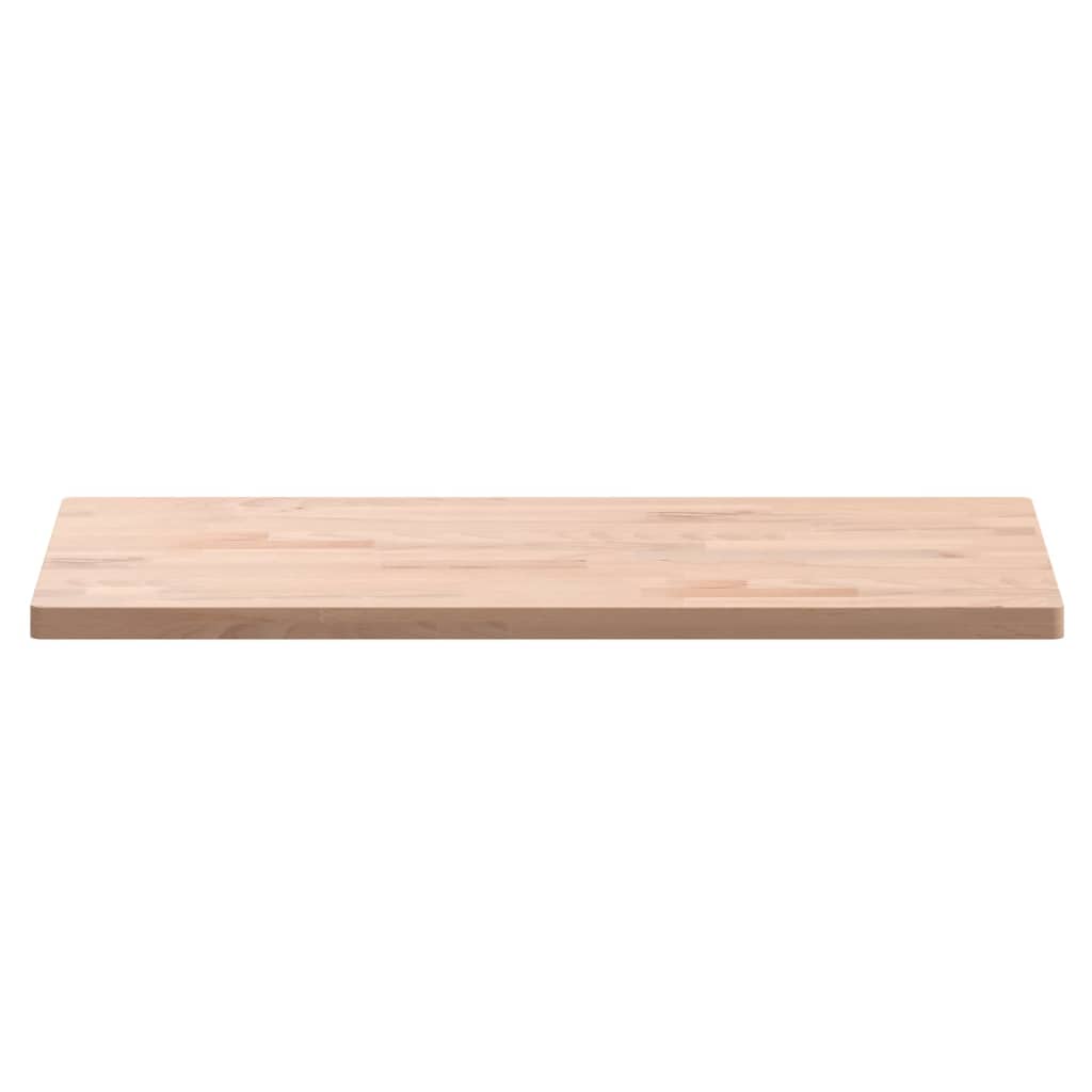 vidaXL Blat do łazienki, 80x40x2,5 cm, lite drewno bukowe