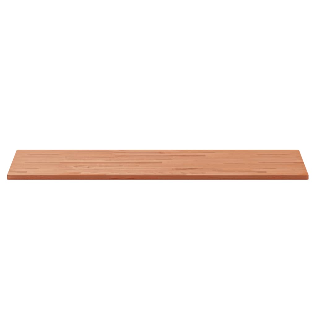 vidaXL Blat do łazienki, 100x50x1,5 cm, lite drewno bukowe