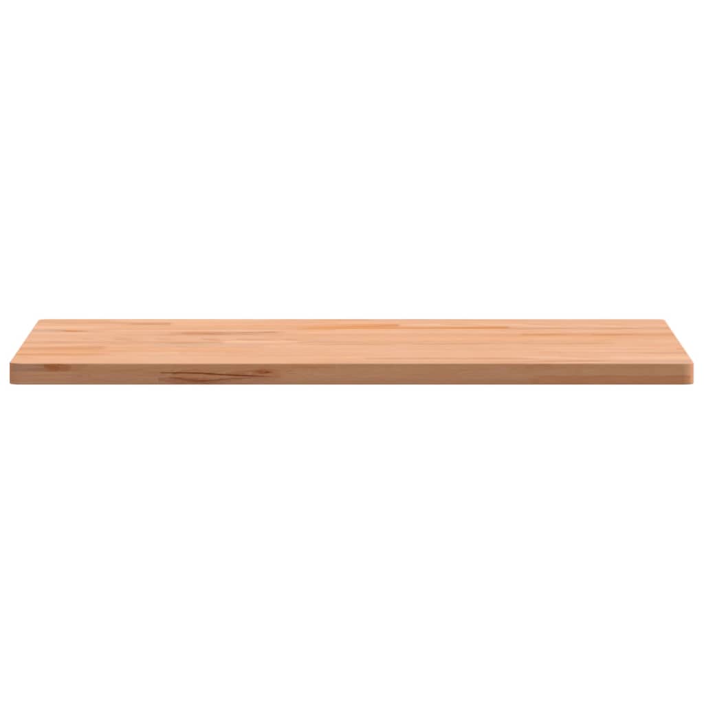 vidaXL Blat do biurka, 80x55x2,5 cm, lite drewno bukowe
