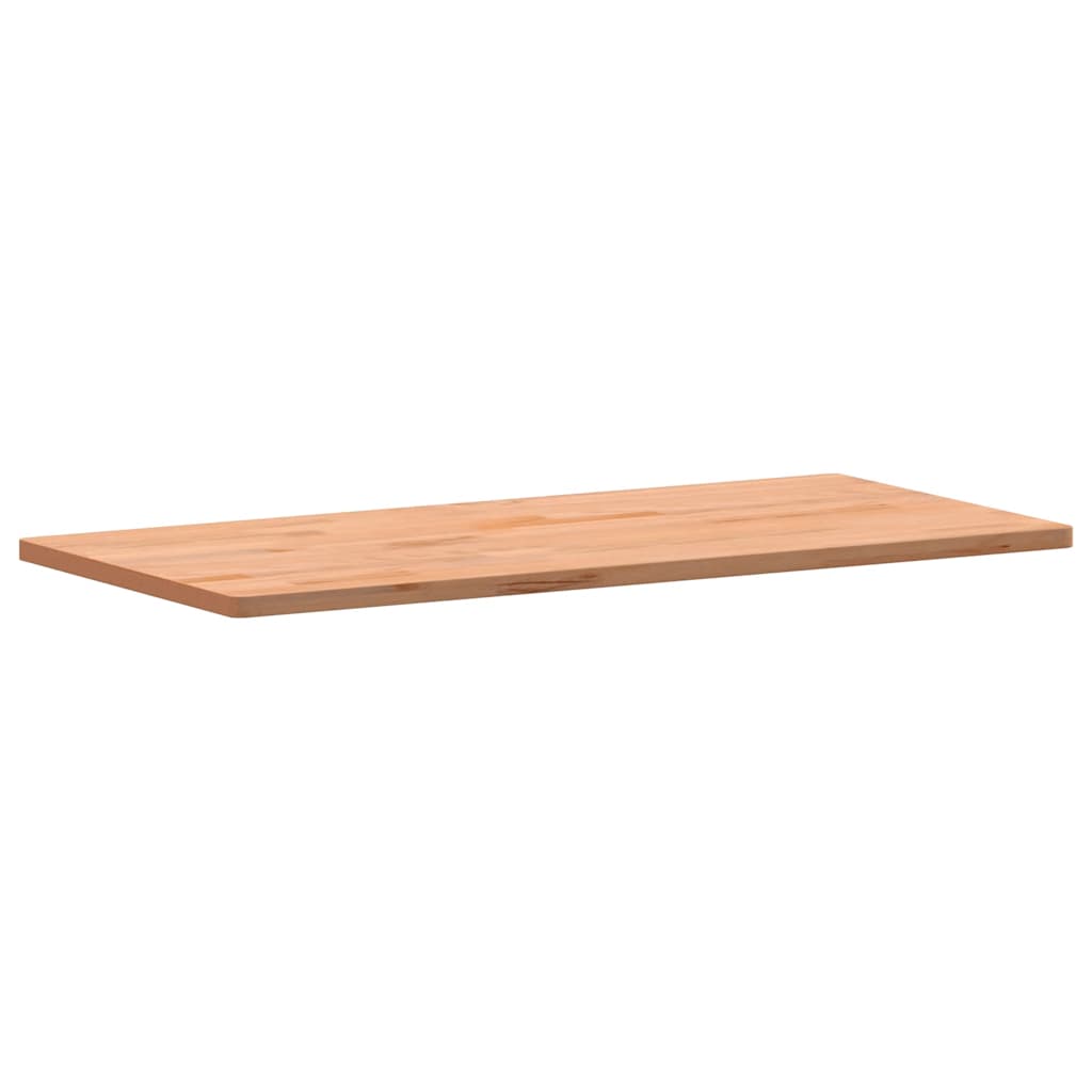 vidaXL Blat do biurka, 115x55x2,5 cm, lite drewno bukowe