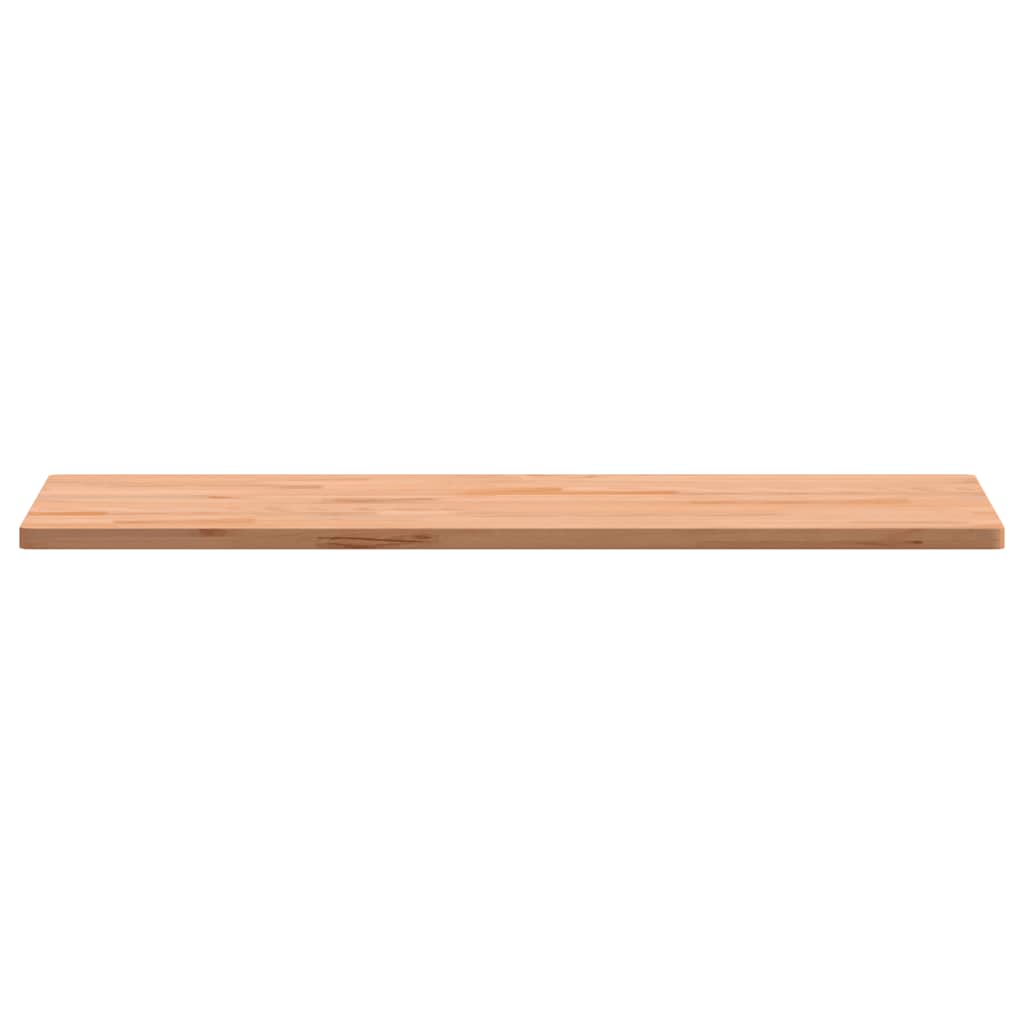 vidaXL Blat do biurka, 115x55x2,5 cm, lite drewno bukowe