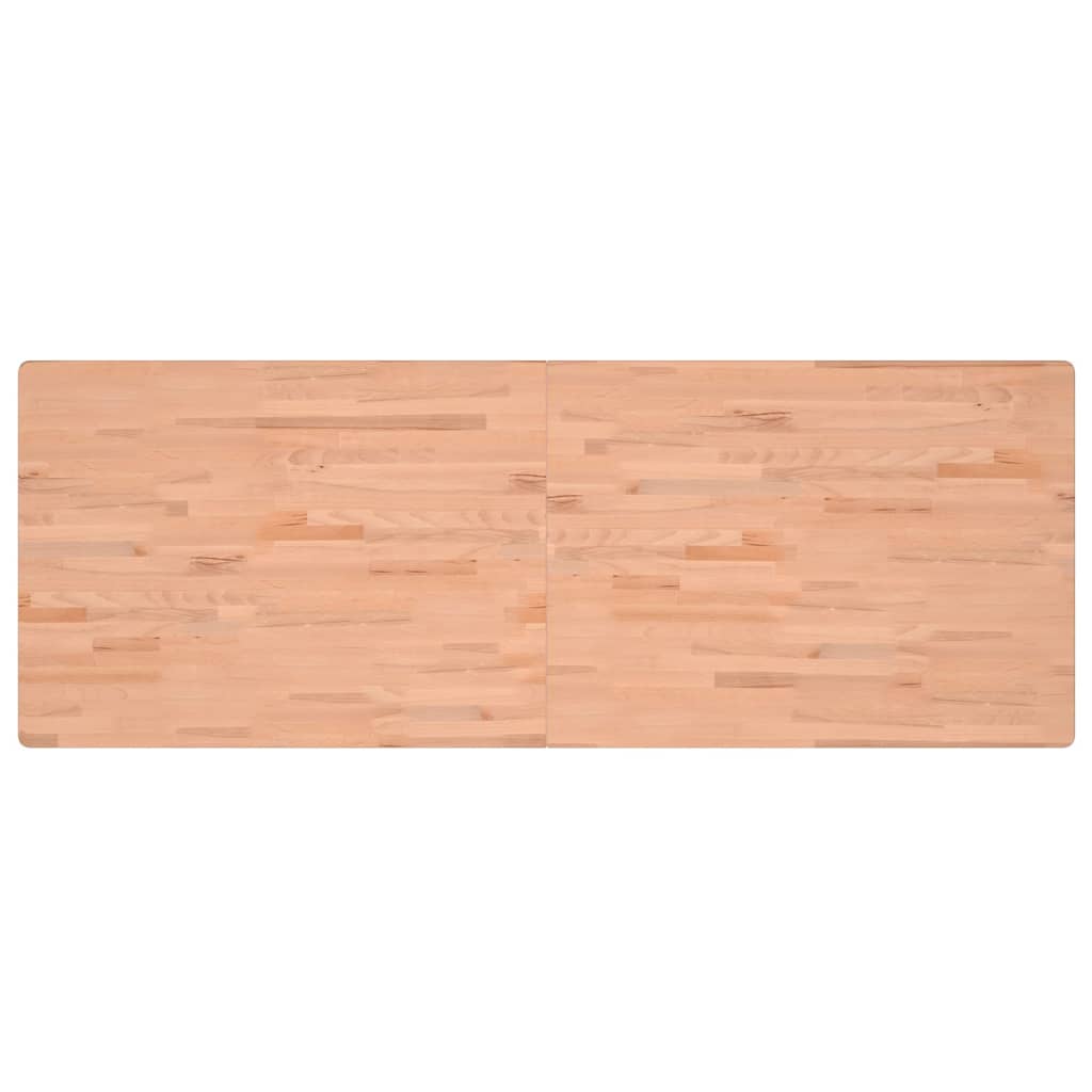 vidaXL Blat do biurka, 150x55x2,5 cm, lite drewno bukowe