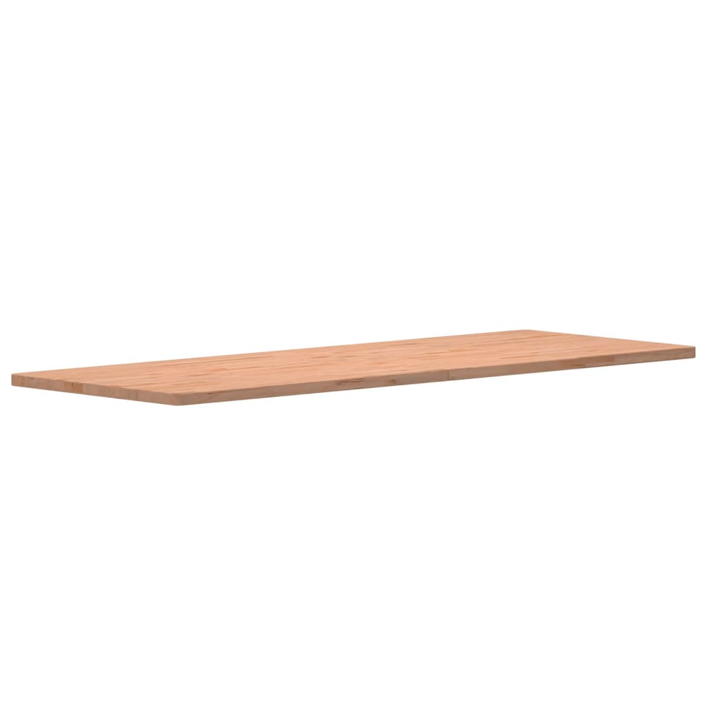 vidaXL Blat do biurka, 150x55x2,5 cm, lite drewno bukowe