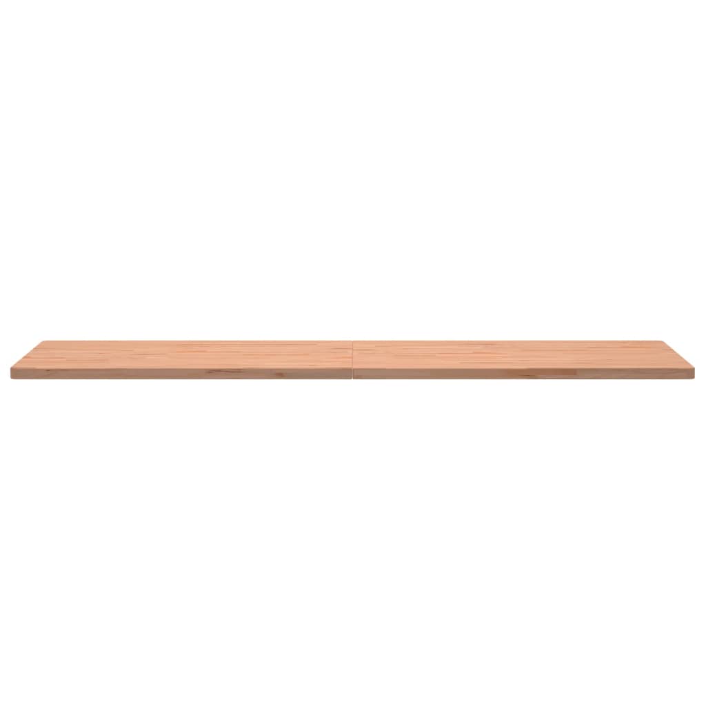 vidaXL Blat do biurka, 150x55x2,5 cm, lite drewno bukowe