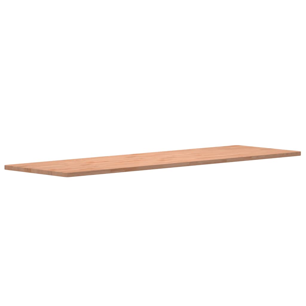 vidaXL Blat do biurka, 180x55x2,5 cm, lite drewno bukowe