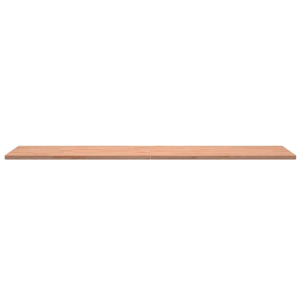 vidaXL Blat do biurka, 180x55x2,5 cm, lite drewno bukowe