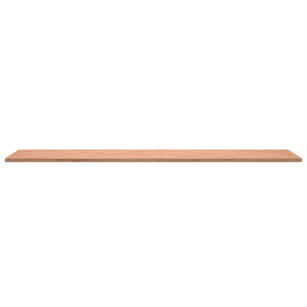 vidaXL Blat do biurka, 200x55x2,5 cm, lite drewno bukowe