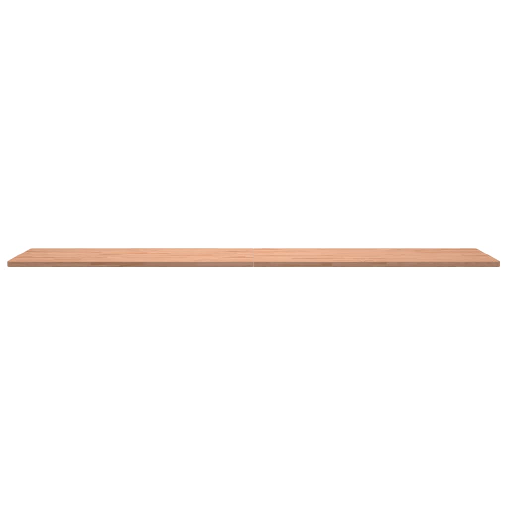 vidaXL Blat do biurka, 220x55x2,5 cm, lite drewno bukowe