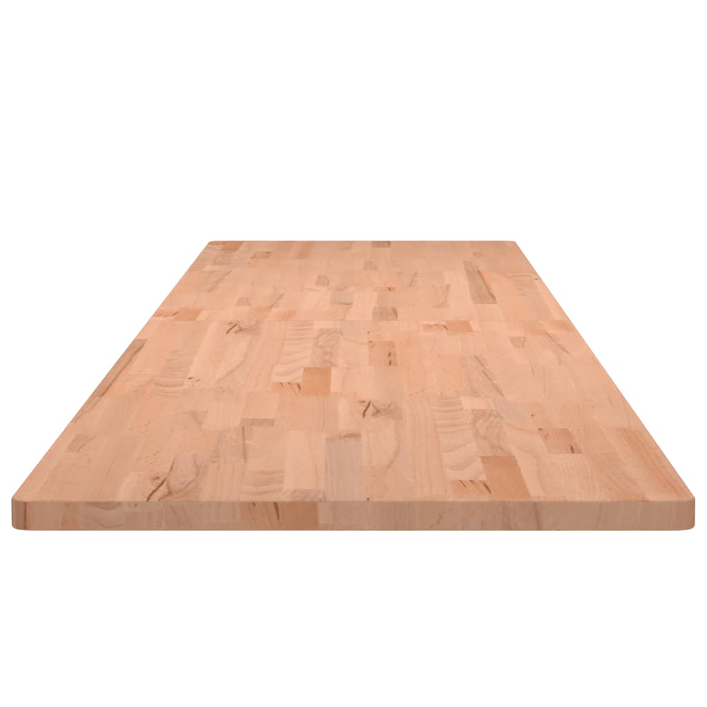 vidaXL Blat do biurka, 220x55x2,5 cm, lite drewno bukowe