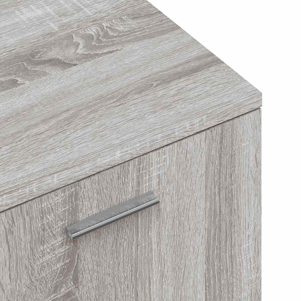 vidaXL Szafka pod TV, szary dąb sonoma, 120x34x37 cm