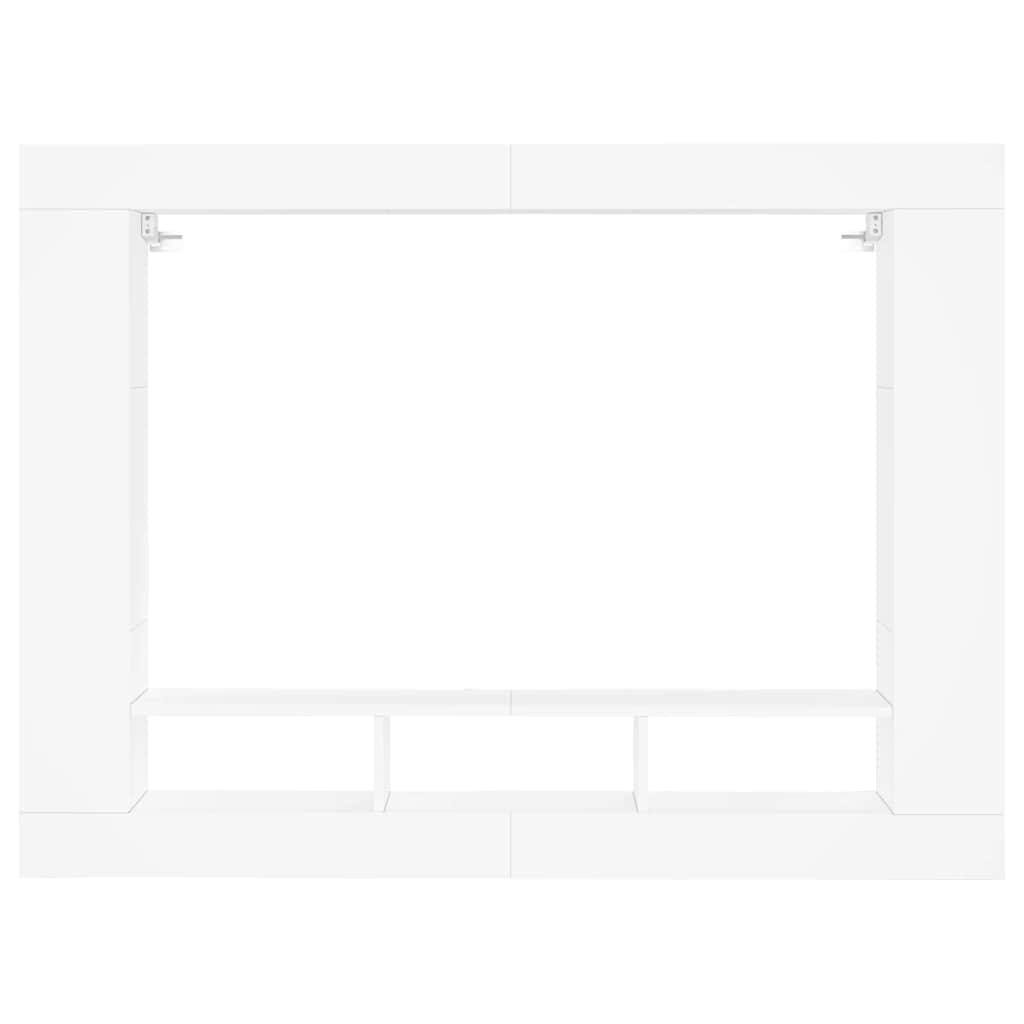 vidaXL Szafka pod TV, biała, 152x22x113 cm, materiał drewnopochodny