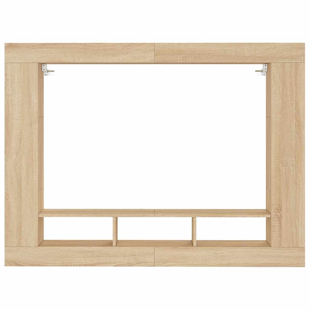 vidaXL Szafka pod telewizor, dąb sonoma, 152x22x113 cm