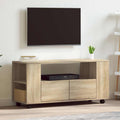 vidaXL Szafka pod TV, dąb sonoma, 102x34,5x43, materiał drewnopochodny