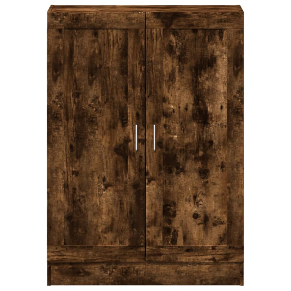vidaXL Szafka na książki, przydymiony dąb, 82,5x30,5x115 cm