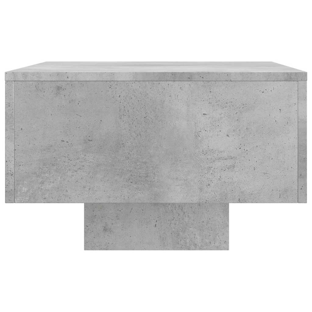vidaXL Stolik kawowy, szarość betonu, 100x49,5x31 cm