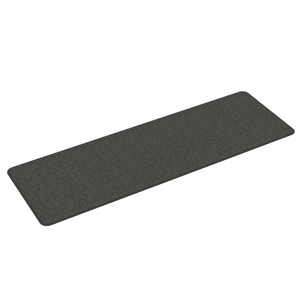 vidaXL Chodnik, stylizowany na sizal, antracytowy, 50x150 cm