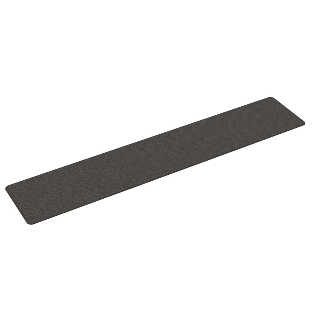 vidaXL Chodnik, stylizowany na sizal, antracytowy, 50x250 cm
