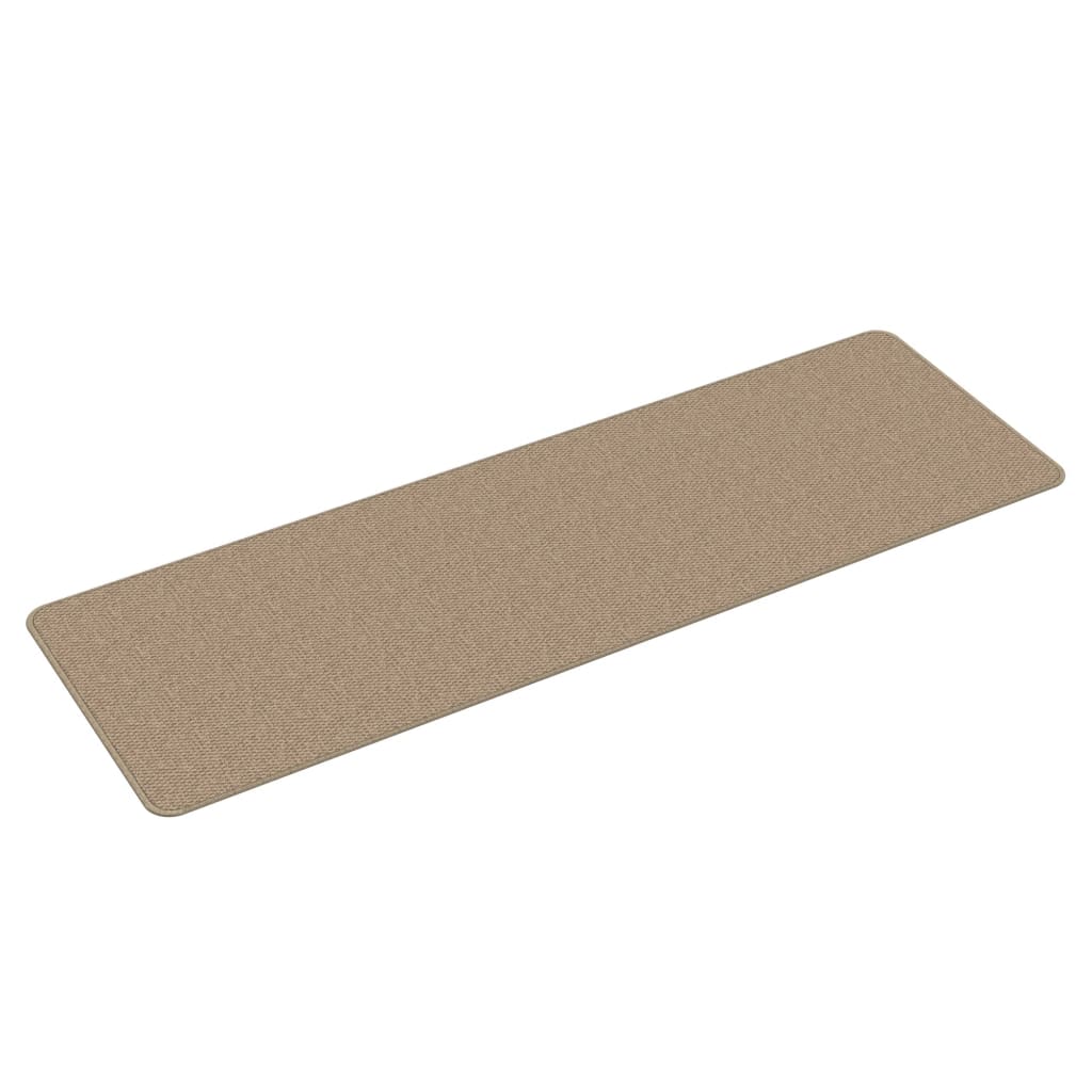 vidaXL Chodnik, stylizowany na sizal, piaskowy, 50x150 cm