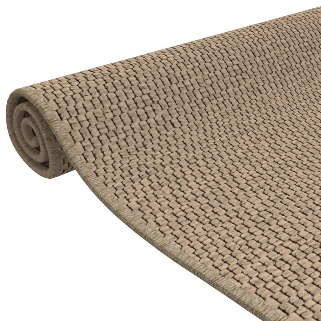 vidaXL Chodnik, stylizowany na sizal, piaskowy, 50x150 cm