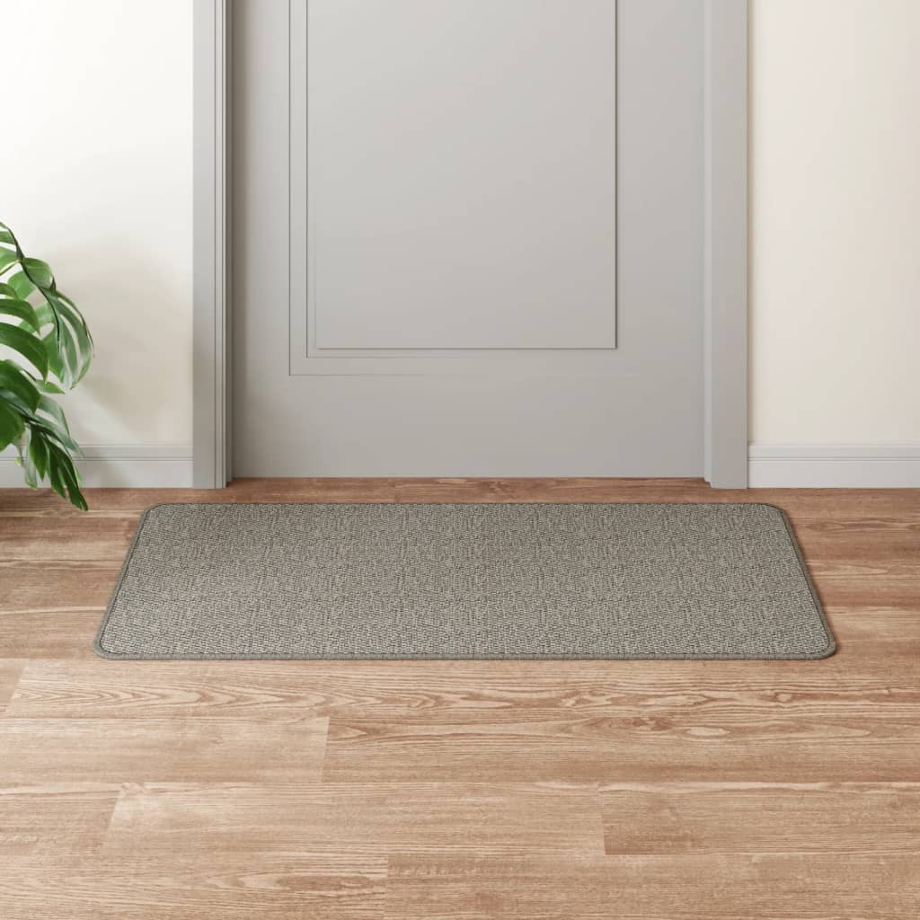 vidaXL Chodnik, stylizowany na sizal, srebrny, 50x100 cm