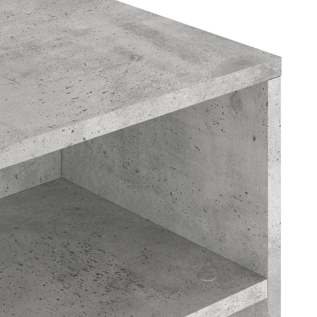 vidaXL Stolik kawowy, szarość betonu, 90x55x42,5 cm