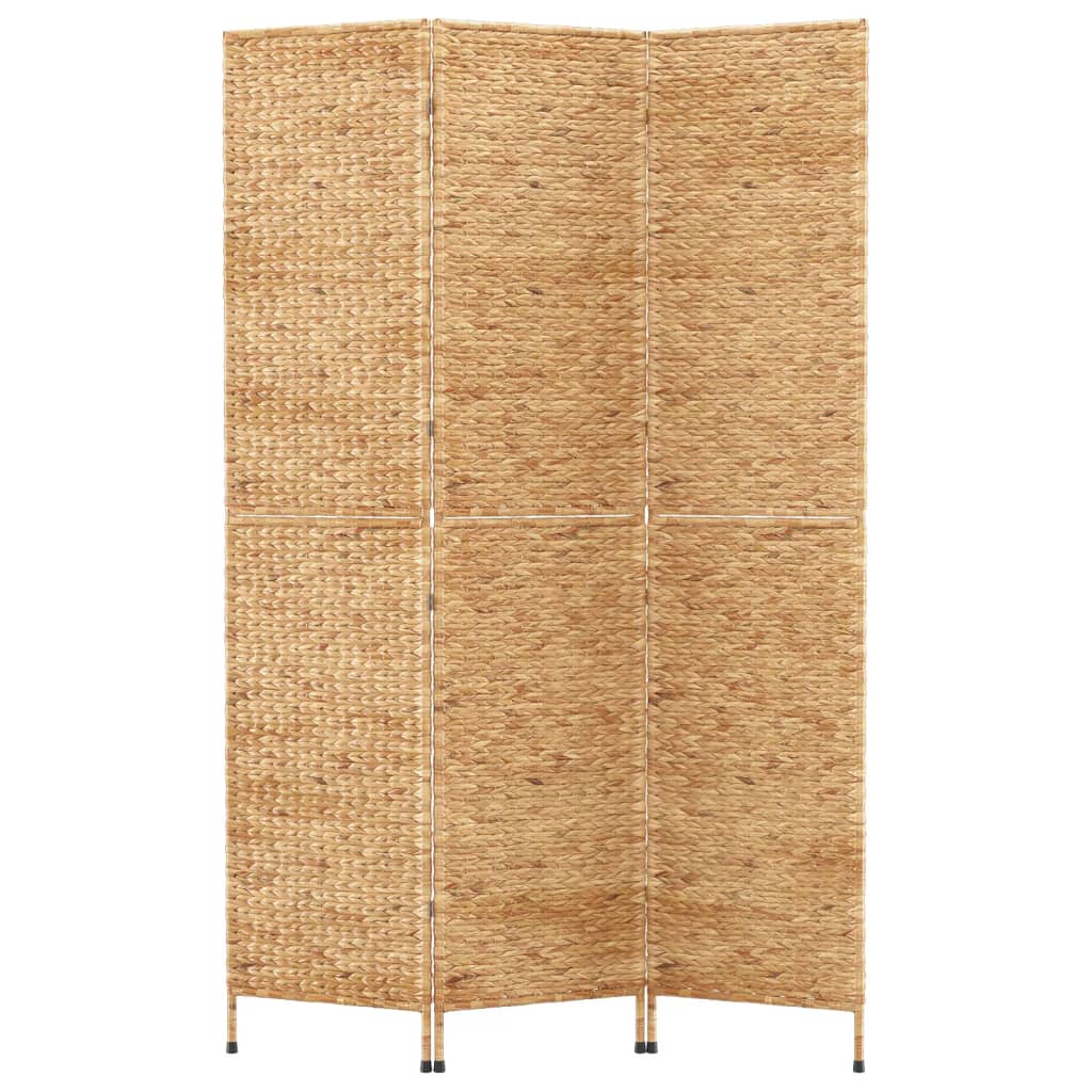 vidaXL Parawan pokojowy, 3-panelowy, 122x180 cm, hiacynt wodny