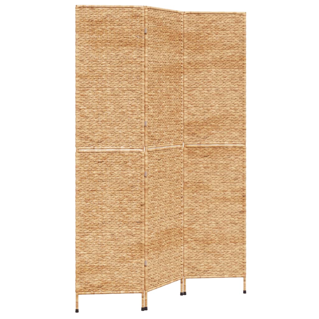 vidaXL Parawan pokojowy, 3-panelowy, 122x180 cm, hiacynt wodny