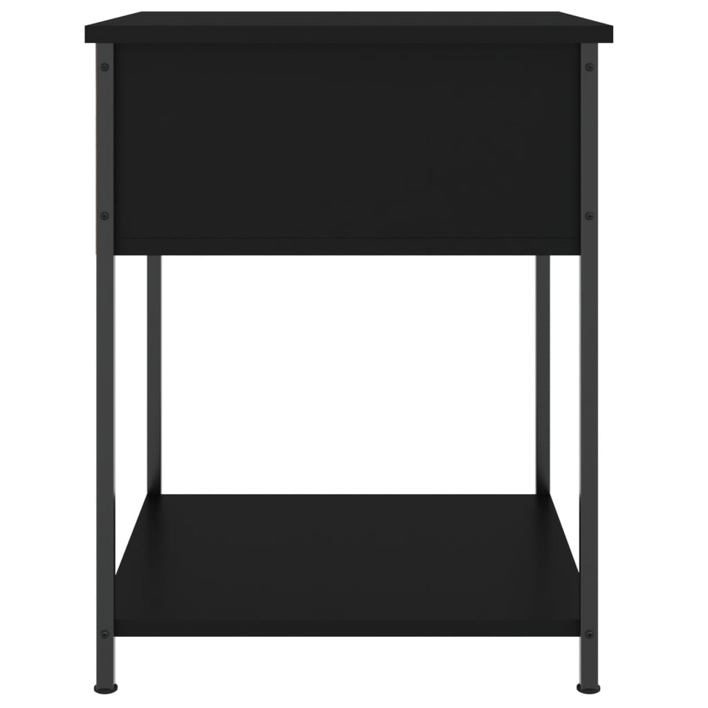 vidaXL Stoliki nocne, 2 szt., czarne, 44x45x58 cm