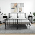 vidaXL Stoliki nocne, 2 szt., czarne, 35x34,5x70 cm