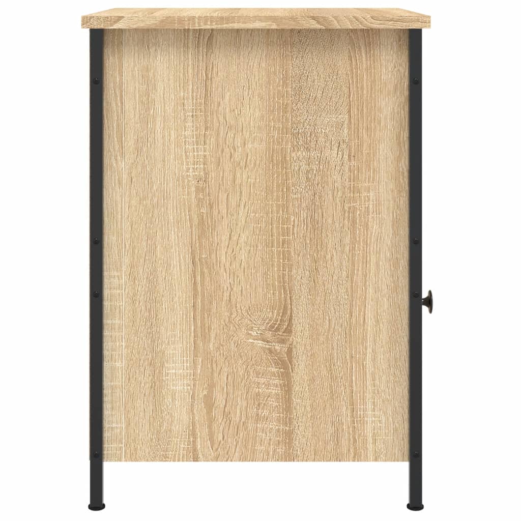vidaXL Szafka nocna, dąb sonoma, 40x42x60 cm, materiał drewnopochodny