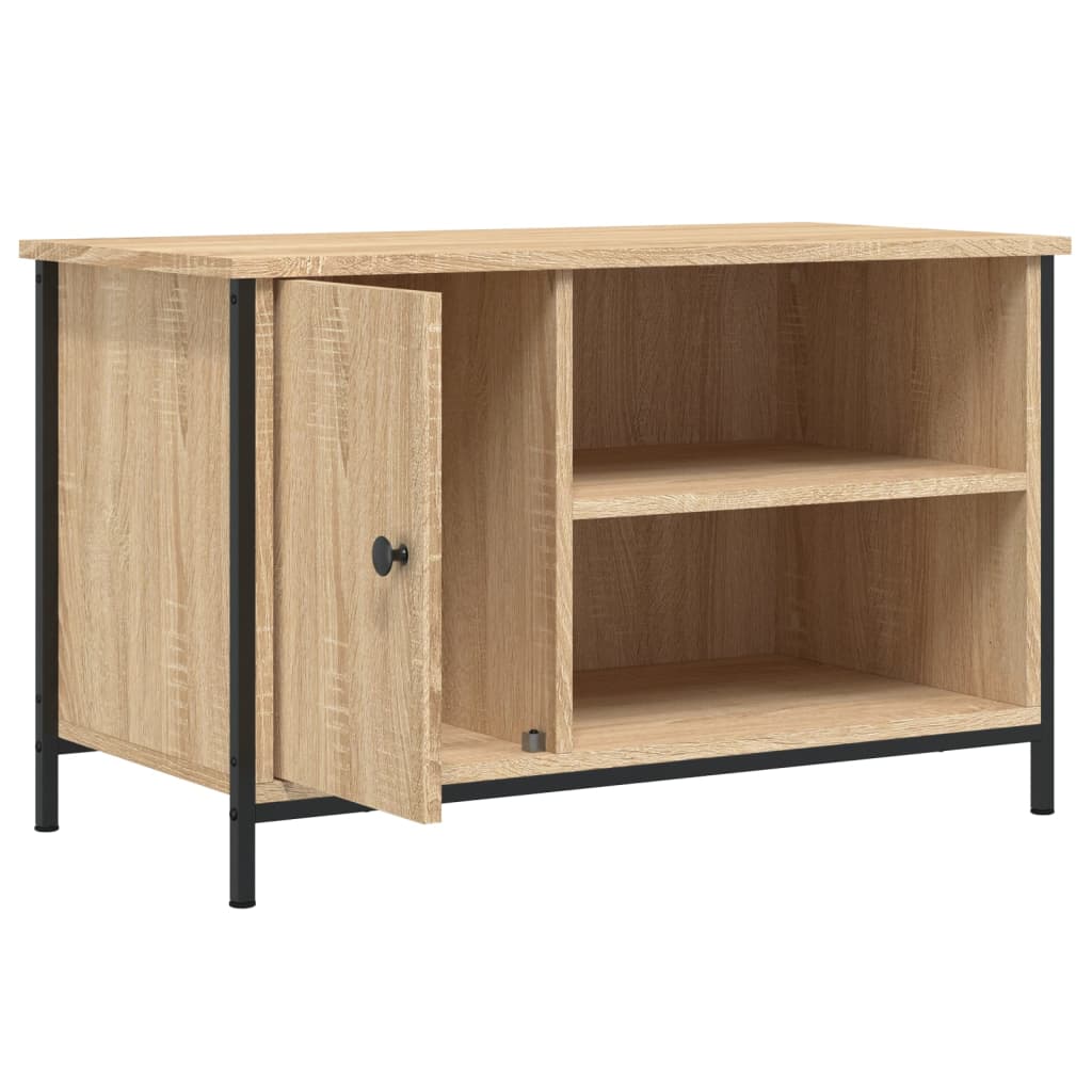 vidaXL Szafka pod telewizor, dąb sonoma, 80x40x50 cm
