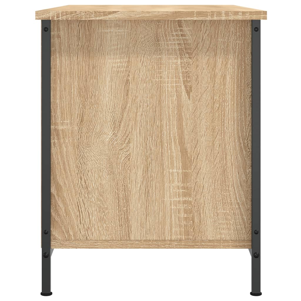 vidaXL Szafka pod telewizor, dąb sonoma, 80x40x50 cm