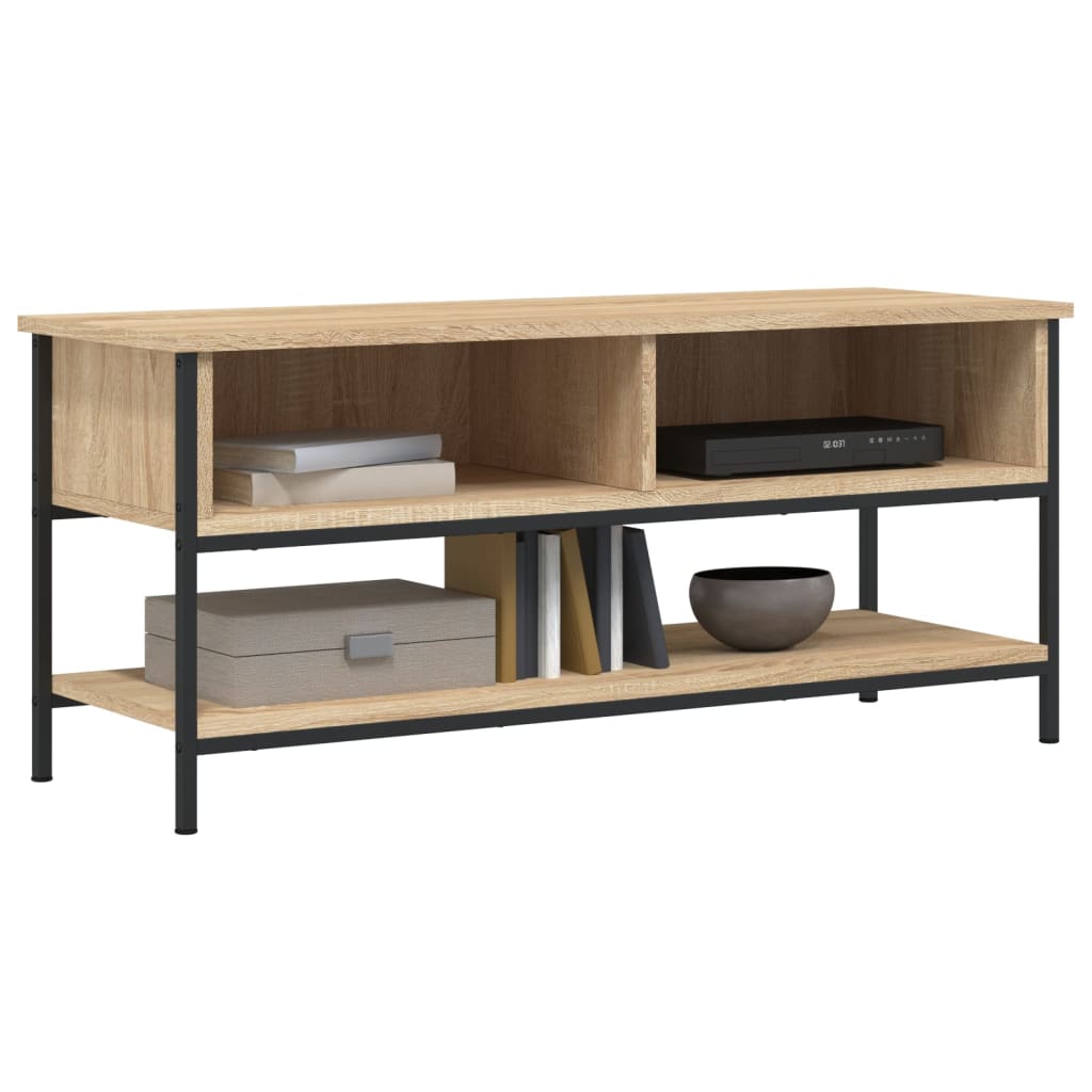 vidaXL Szafka RTV Sonoma Oak 100x35x45 cm Drewno konstrukcyjne