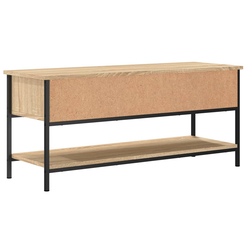 vidaXL Szafka RTV Sonoma Oak 100x35x45 cm Drewno konstrukcyjne