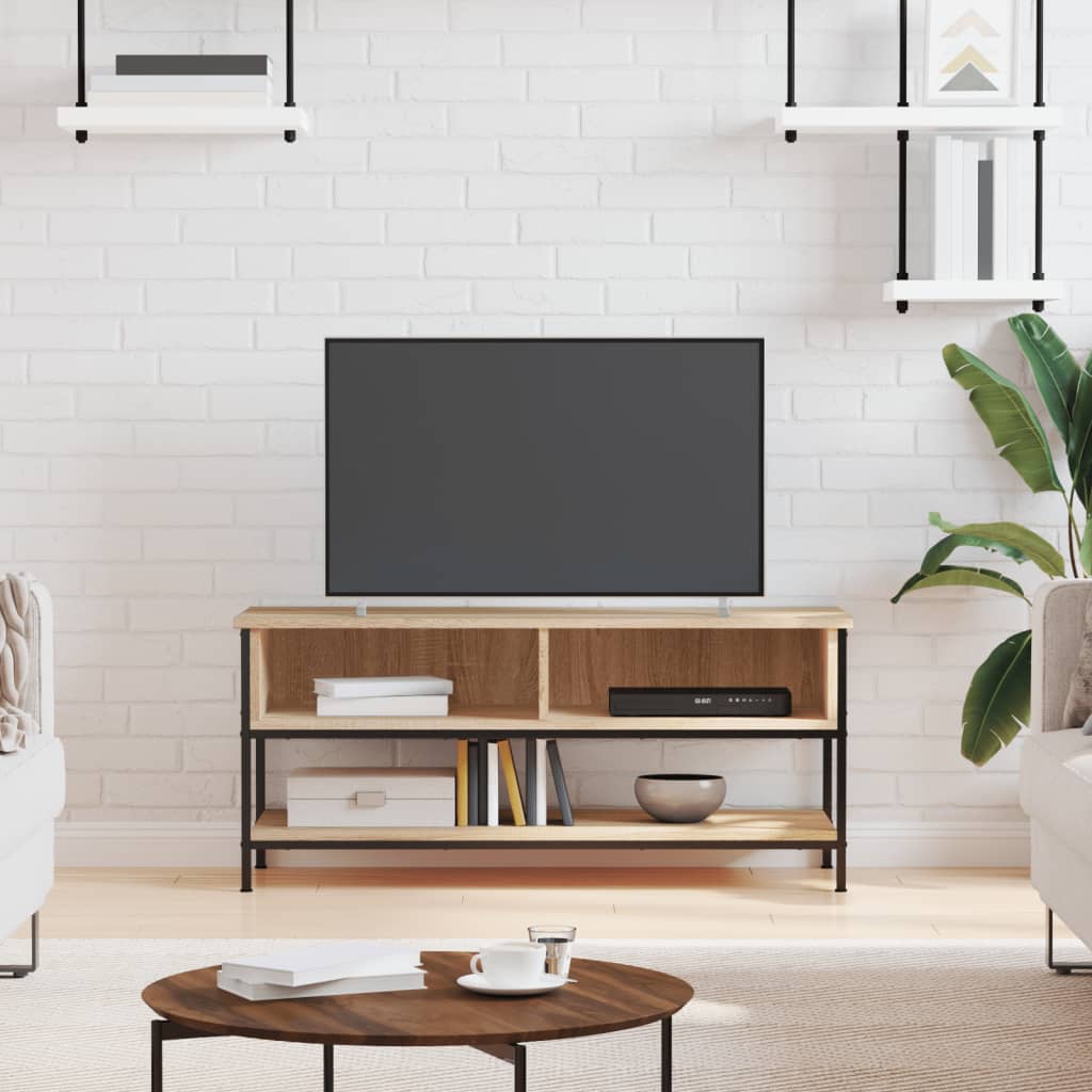 vidaXL Szafka RTV Sonoma Oak 100x35x45 cm Drewno konstrukcyjne