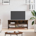 vidaXL Szafka pod TV, przydymiony dąb, 100x35x45 cm
