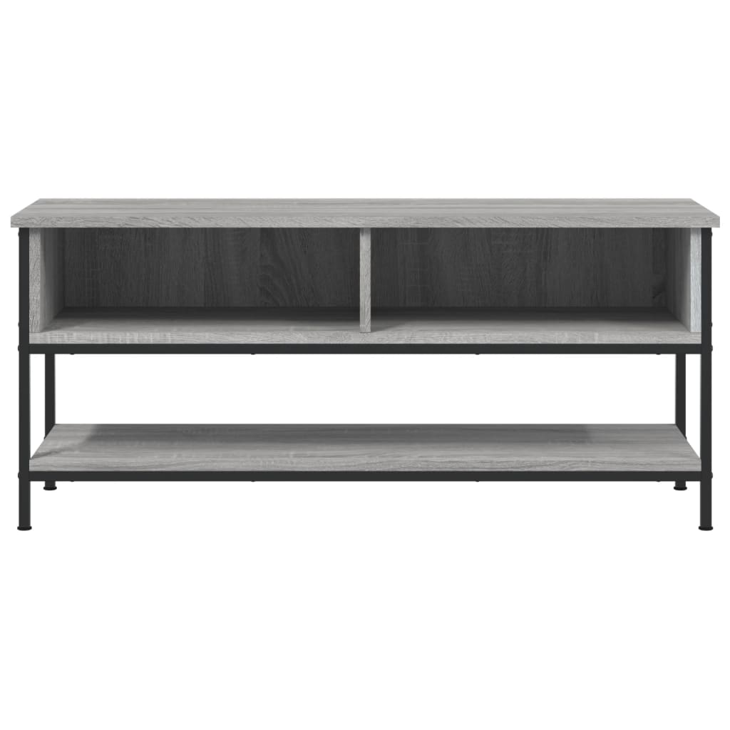 vidaXL Szafka pod TV, szary dąb sonoma, 100x35x45 cm
