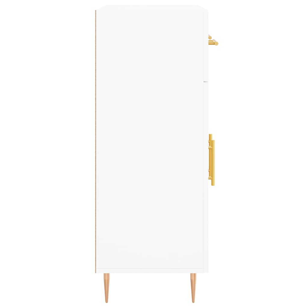 vidaXL Szafka, biała, 69,5x34x90 cm, materiał drewnopochodny