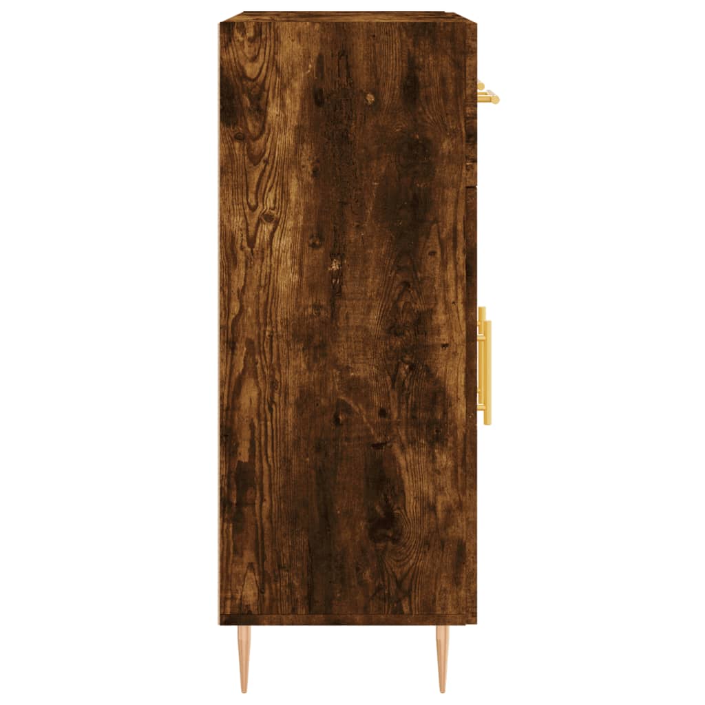 vidaXL Szafka, przydymiony dąb, 69,5x34x90 cm, materiał drewnopochodny