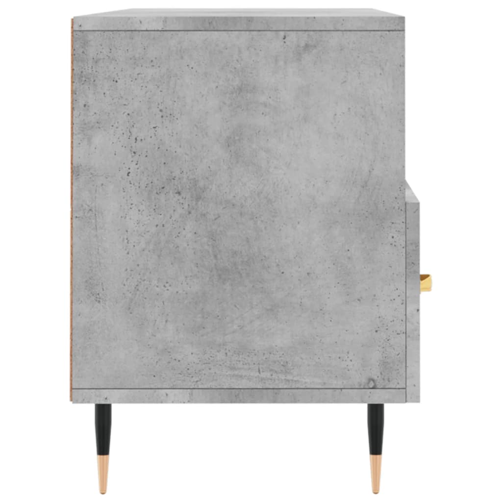 vidaXL Szafka pod telewizor, szarość betonu, 102x36x50 cm